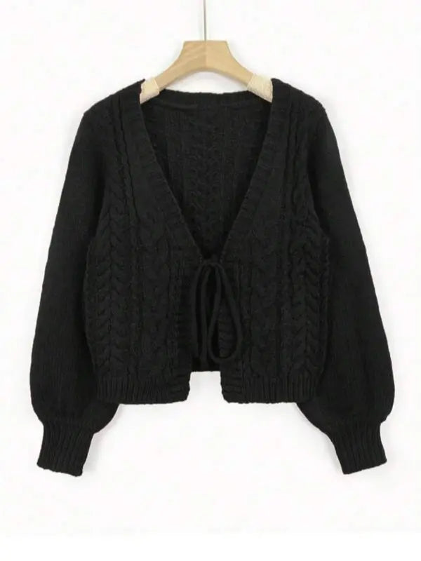 Aliciat | Drop Shoulder Long Sleeve Cardigan