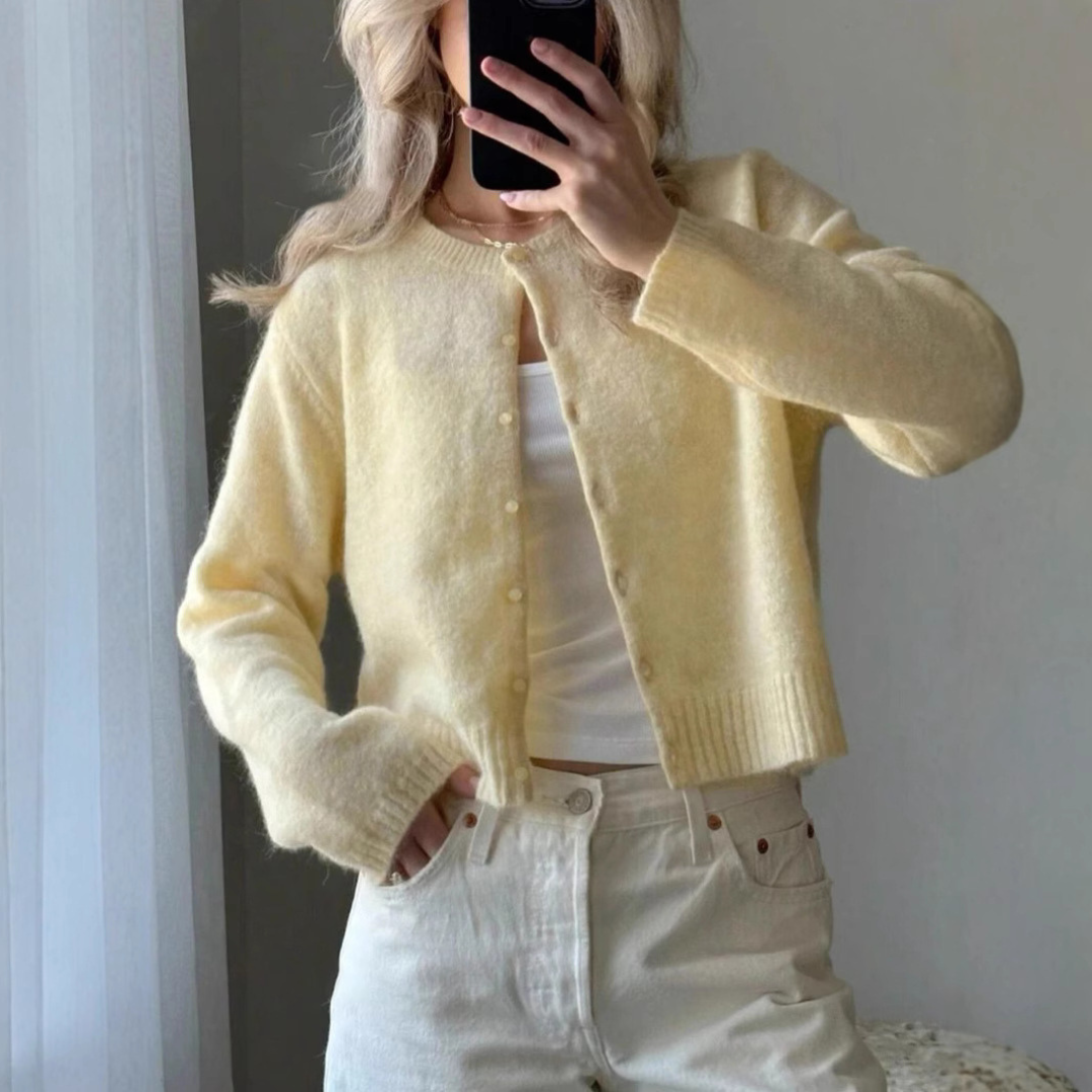 Anatalya™ | Everyday Cozy Button Cardigan