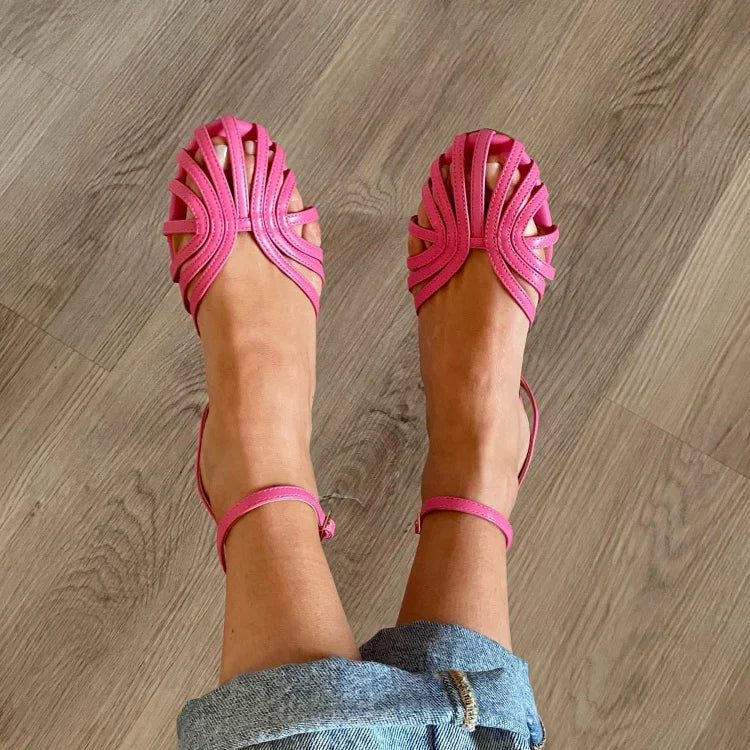 Gia | Golden Jewel Sandals