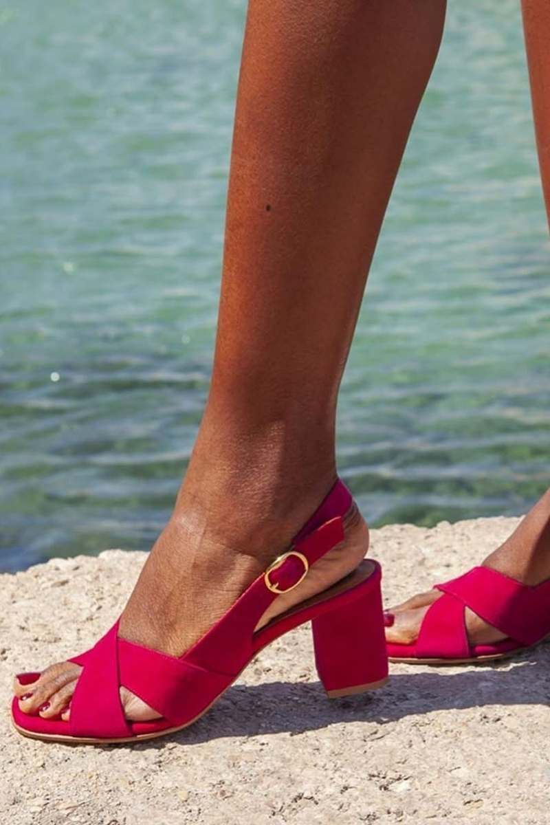 Martha | Azure Summer Sandals