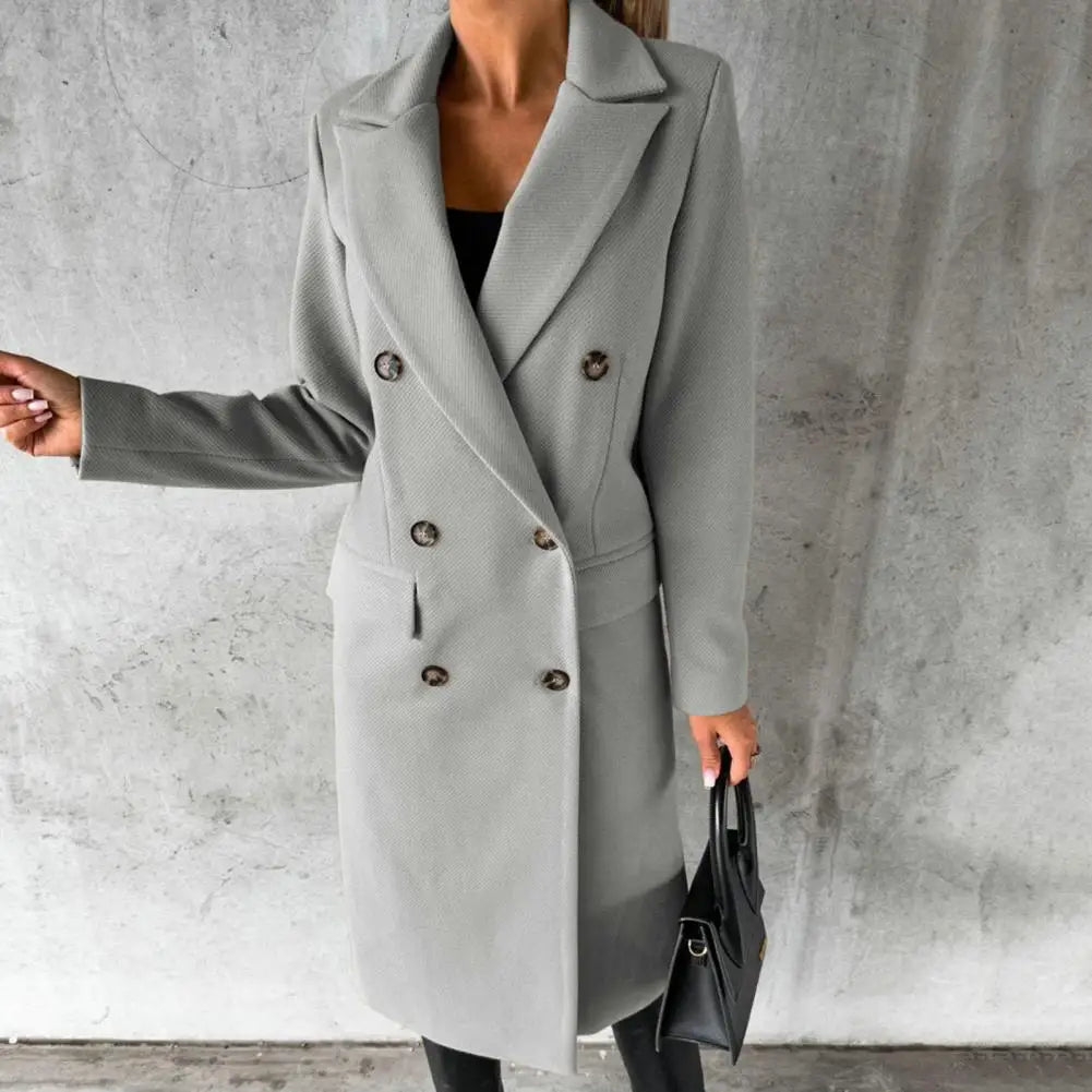 Alexa™ | Urban Elegance Wool Trench