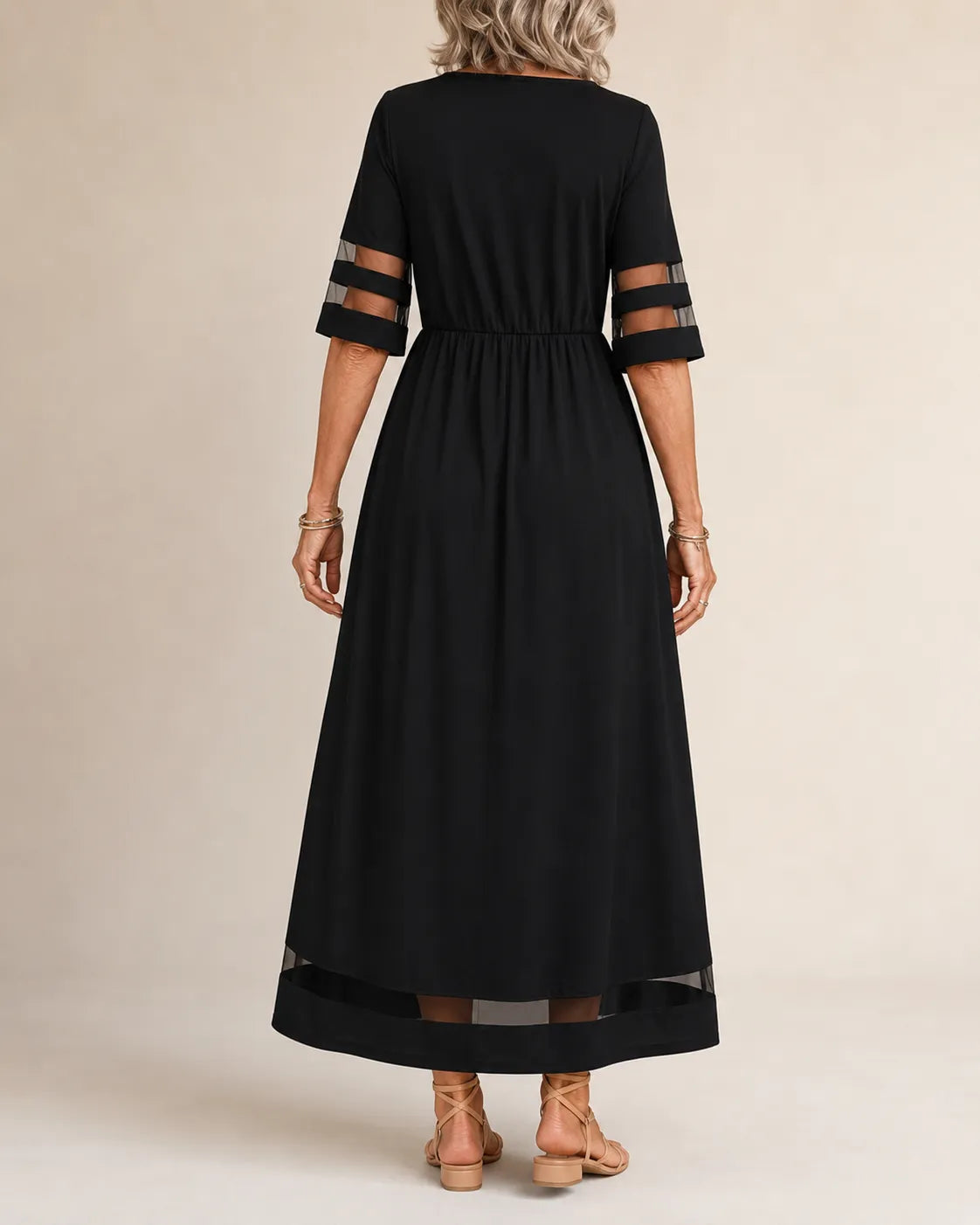 Aubrey™ | Flattering Tummy-Smoothing Midi Dress