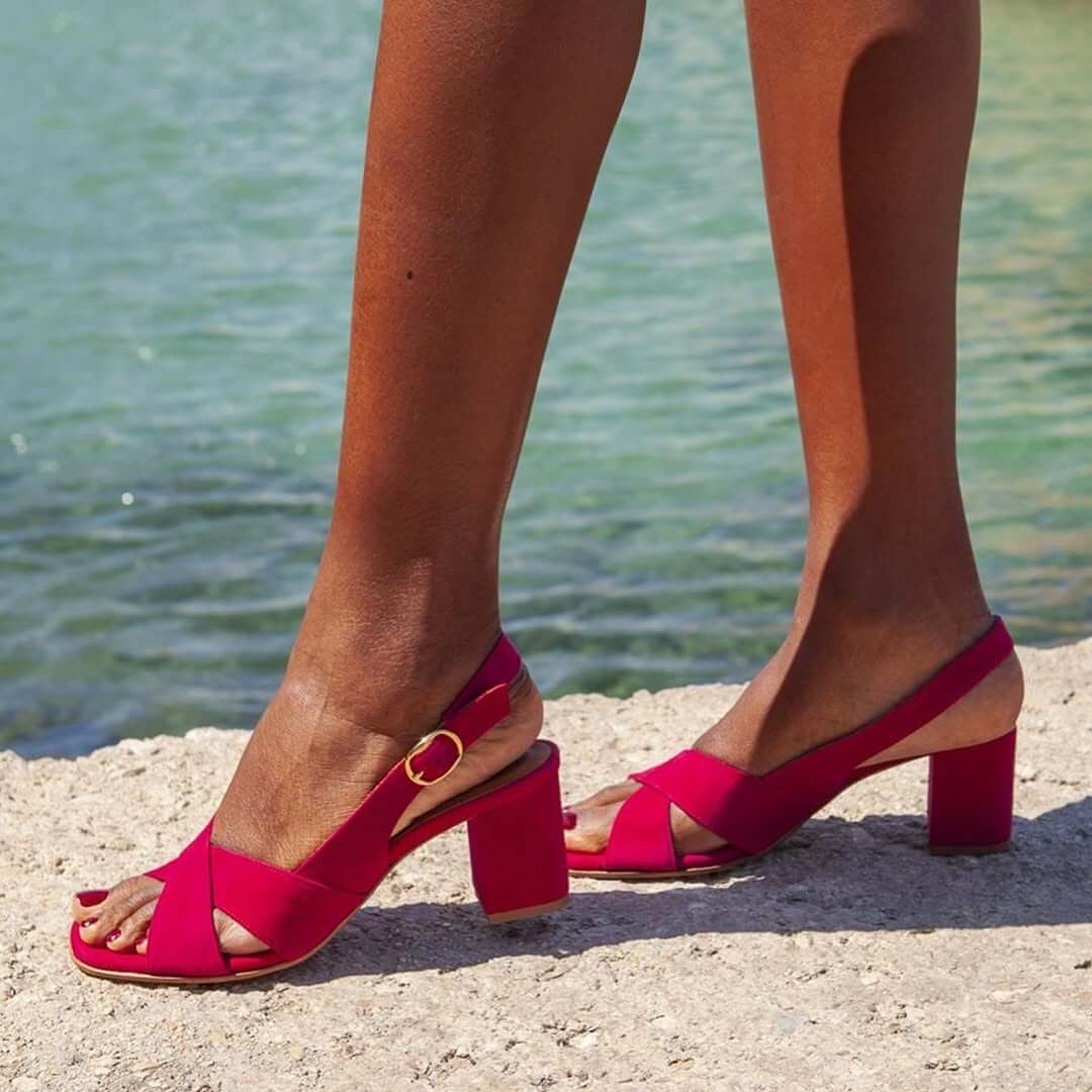 Martha | Azure Summer Sandals