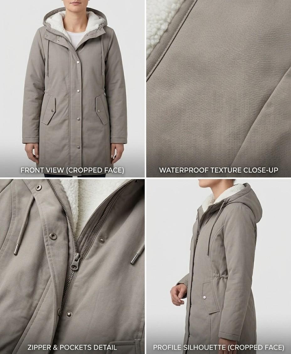 Amelie™ | Waterproof Long Parka