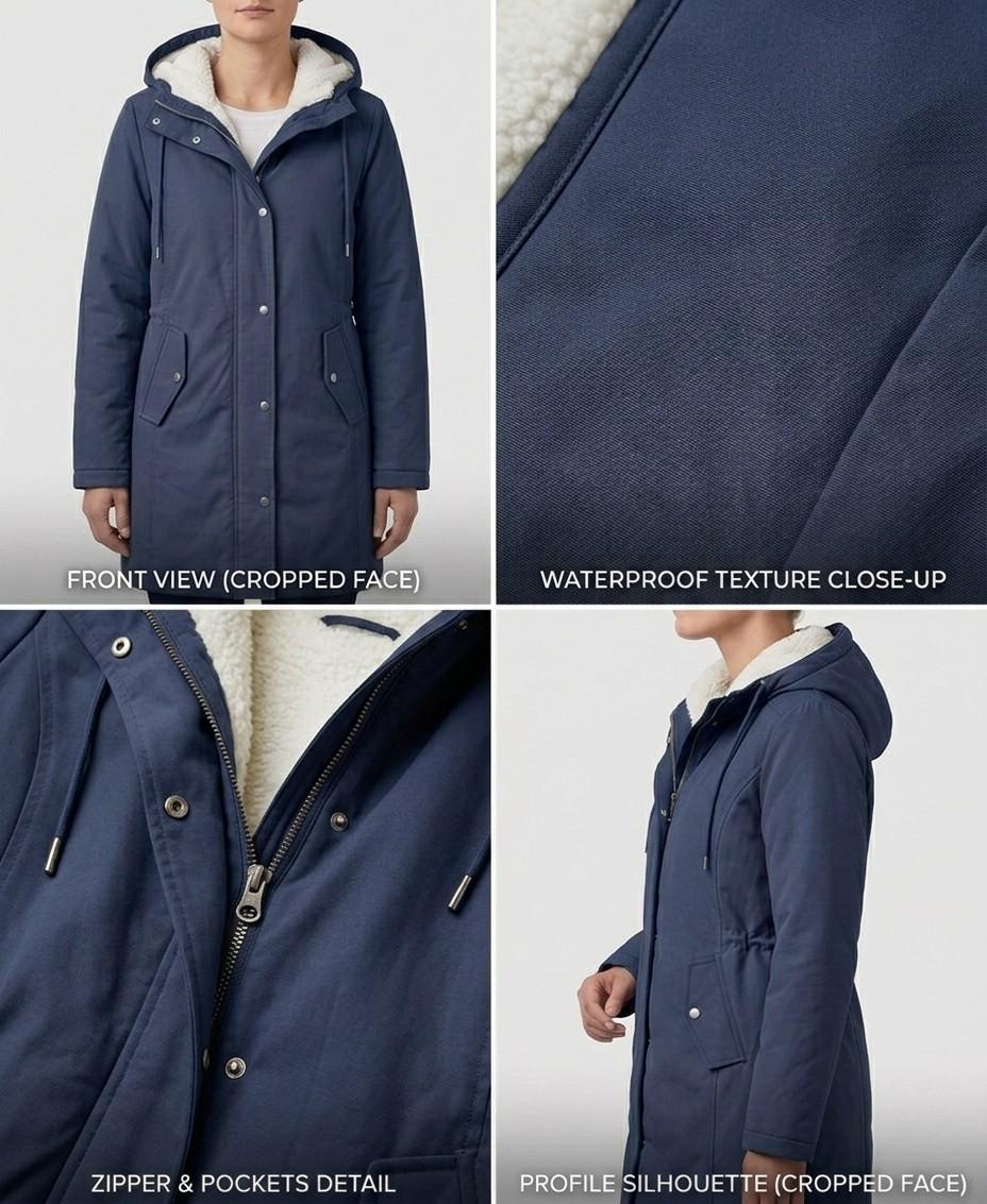 Amelie™ | Waterproof Long Parka