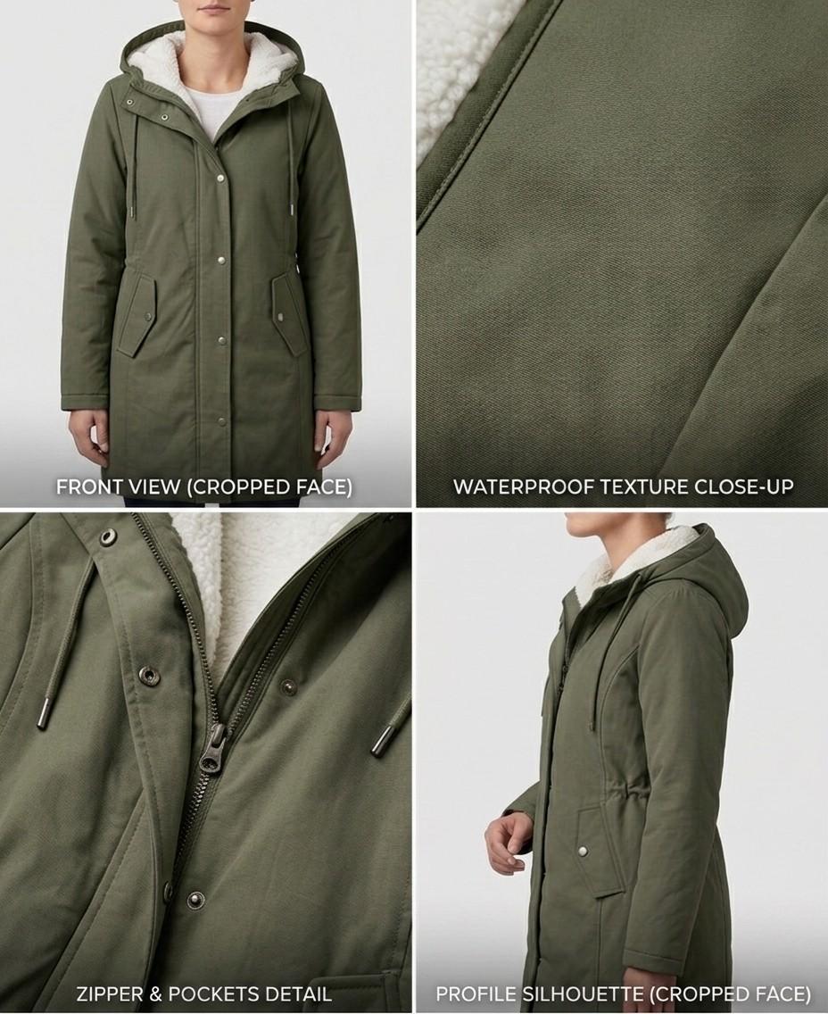 Amelie™ | Waterproof Long Parka
