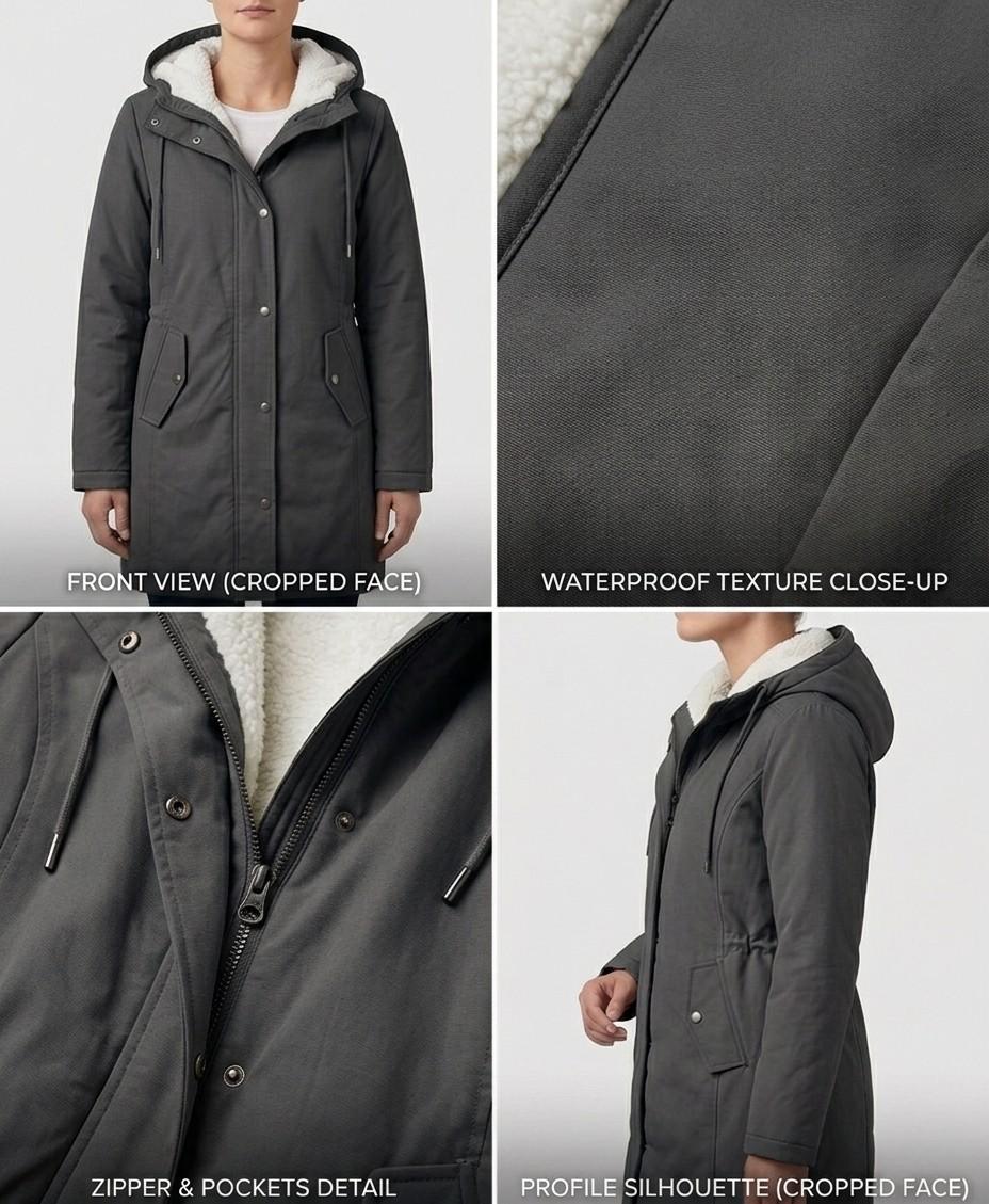 Amelie™ | Waterproof Long Parka