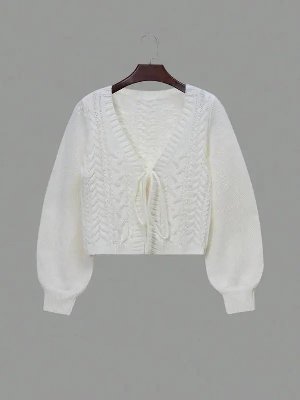 Aliciat | Drop Shoulder Long Sleeve Cardigan