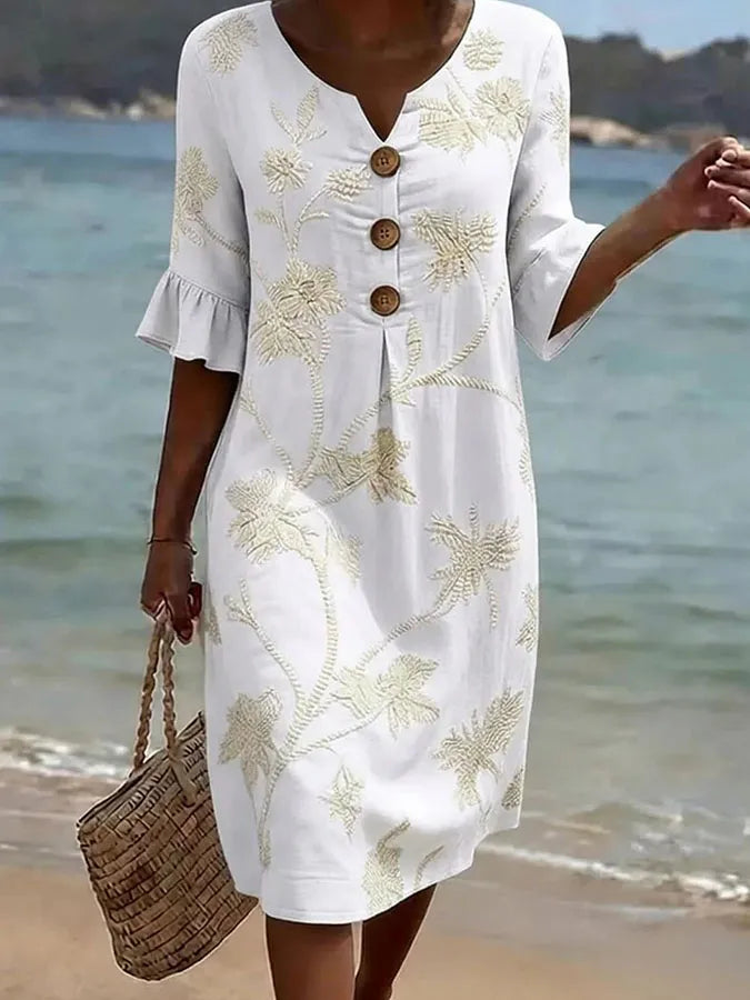 Yara | Casual Floral Print Dress