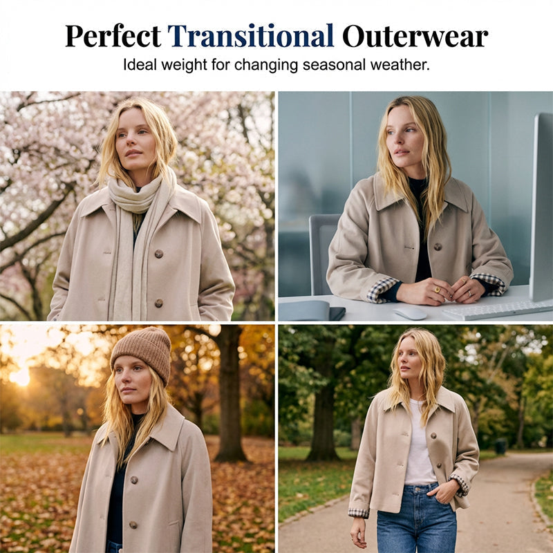 Cropped Casual Jacket