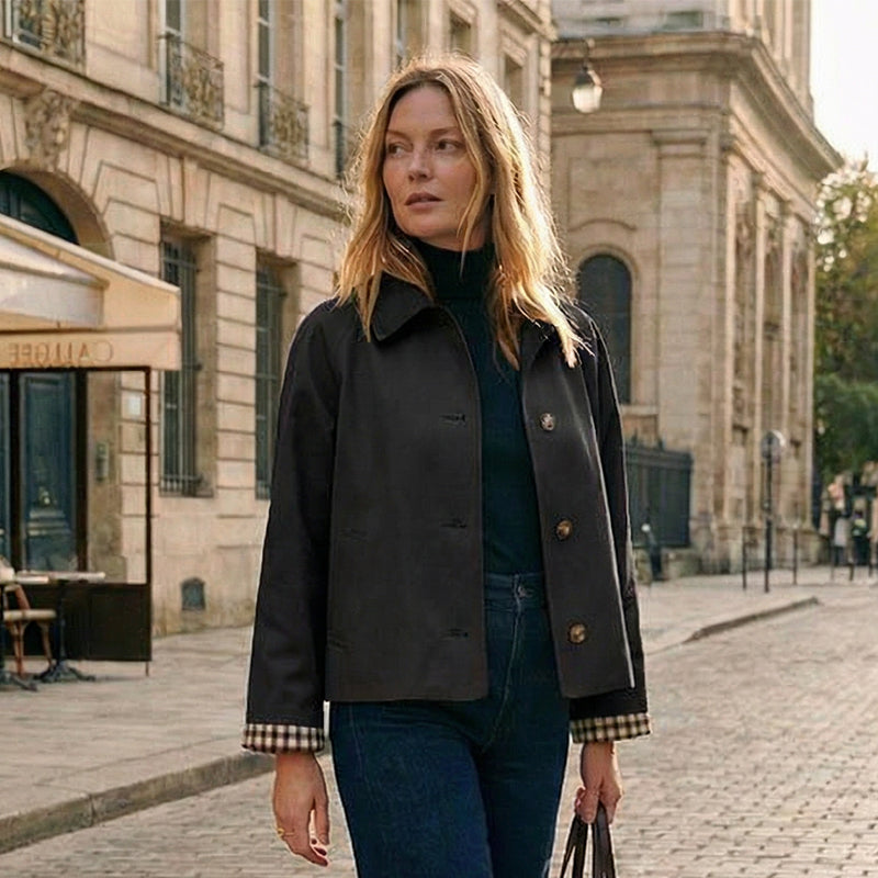 Cropped Casual Jacket