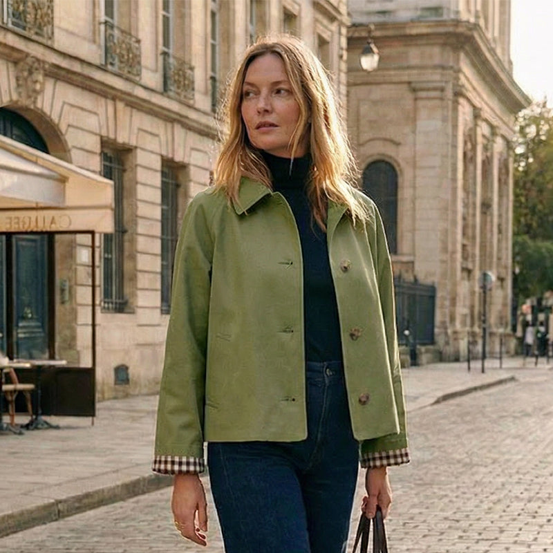 Cropped Casual Jacket