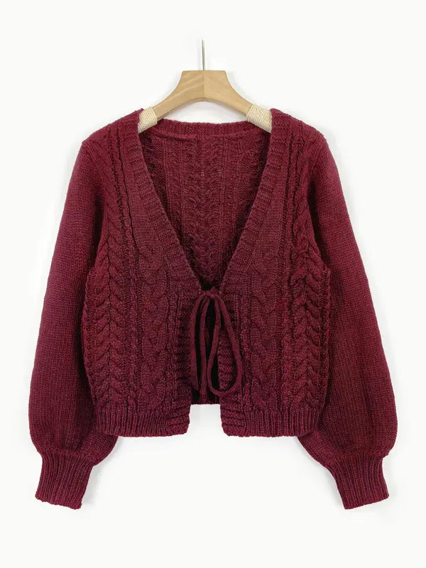 Aliciat | Drop Shoulder Long Sleeve Cardigan