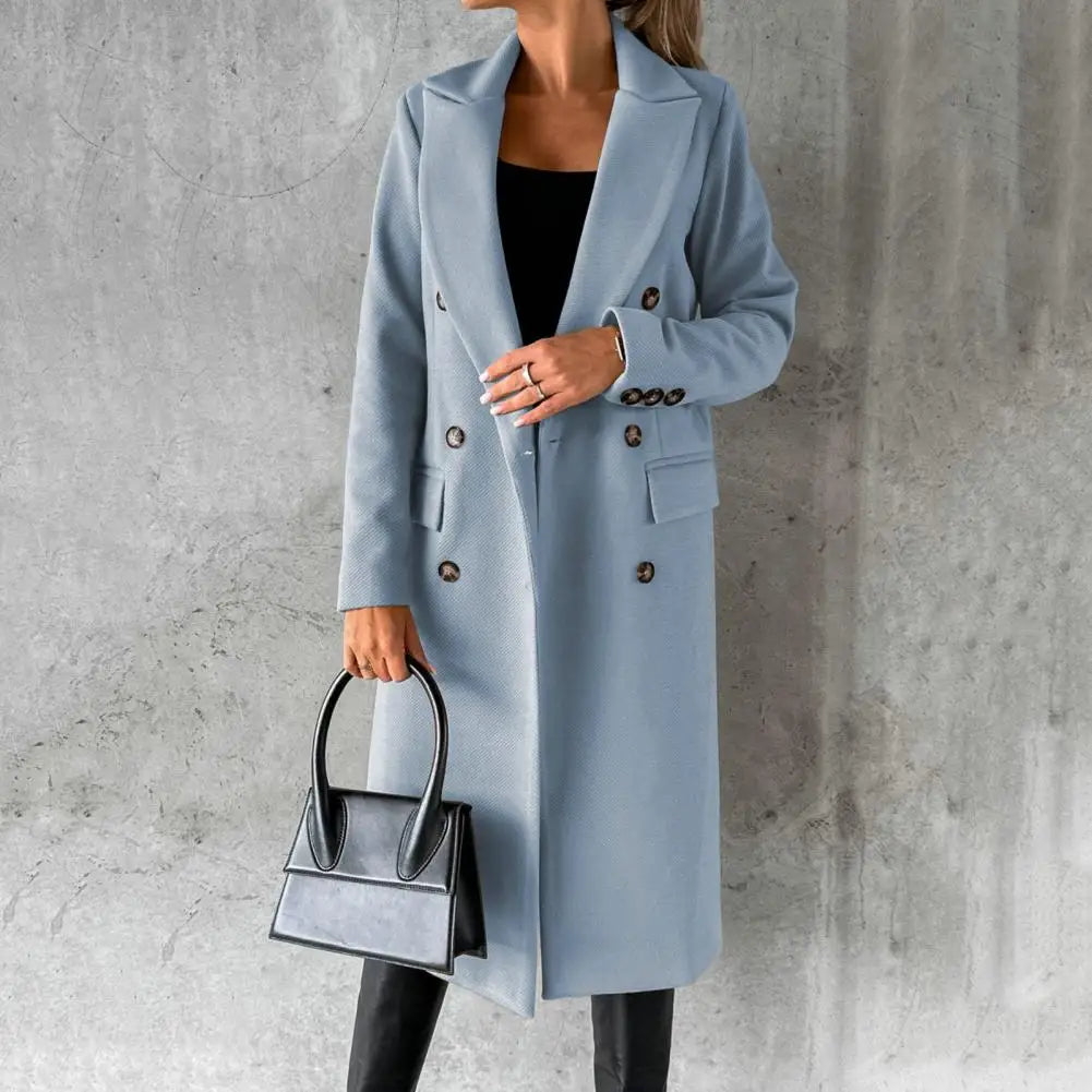 Alexa™ | Urban Elegance Wool Trench