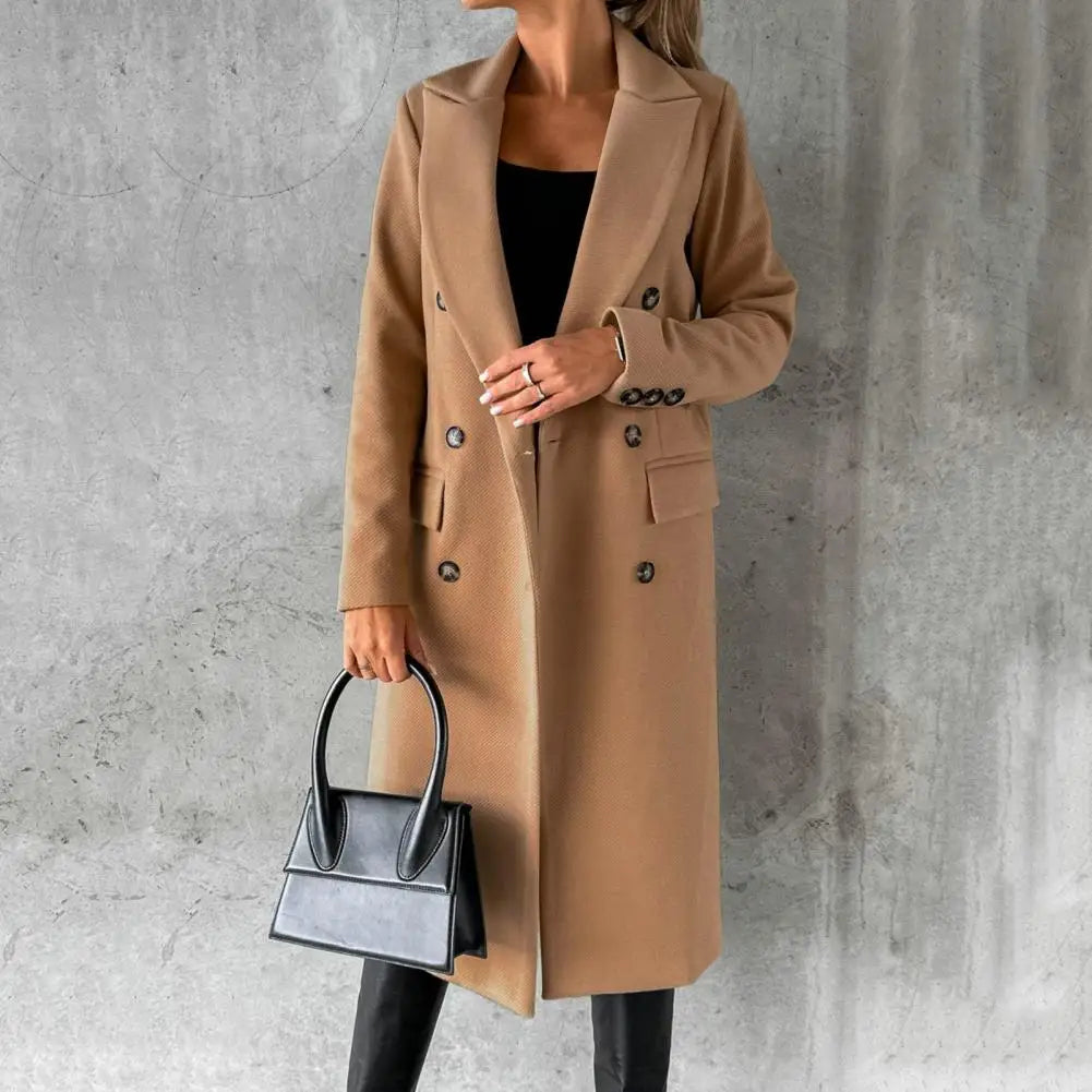 Alexa™ | Urban Elegance Wool Trench