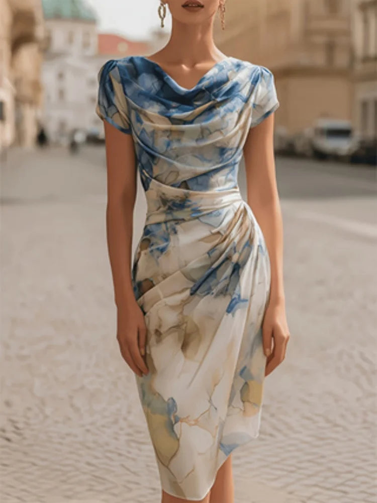 Off-Shoulder Fitted Maxi Dress