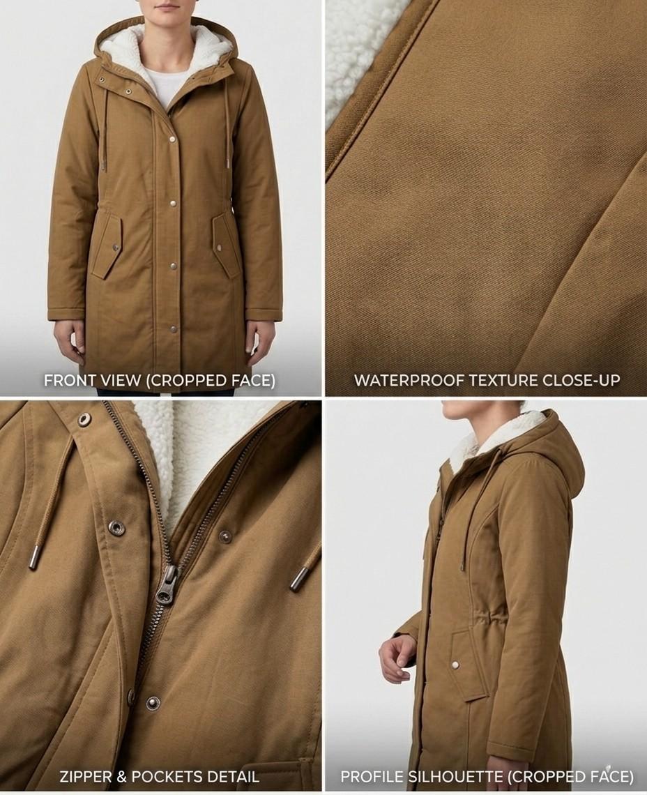 Amelie™ | Waterproof Long Parka