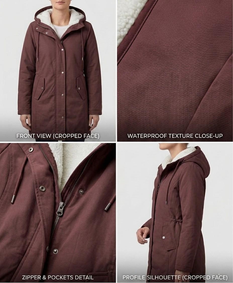 Amelie™ | Waterproof Long Parka
