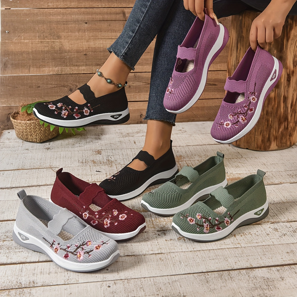 Ainah™ | Lightweight Mesh Ballet Flats